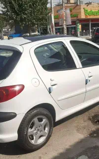 پژو ۲۰۶ پاناروما تیپ ۳ سفید