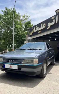 پژو ۴۰۵ بدون رنگ شاسی سالم