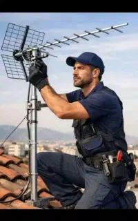 نصب و تعمیرات گیرنده،آنتن گردان .