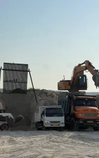 خدمات بیل مکانیکی ۲۲۰ با بنز کمپرسی و بابکت