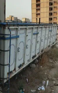 اتاق باری چوبی ابعاد580در 220