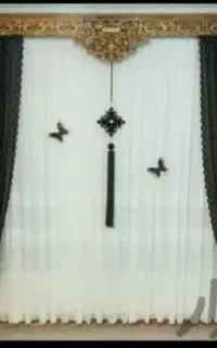 نصب پرده و کتیبه