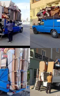 باربری حقیقت  وانت بار نیسان  ارسال کارگر