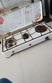 گاز رومیزی درب دار