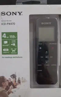 رکوردر سونی XP470  خیلی خیلی تمیز نو
