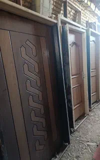 درب چوبی