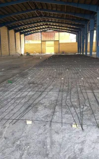 اجرای آجرنمالفتون وبتن ریزی کف لیسه ای