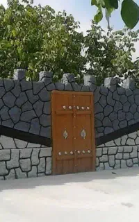 نماه سیمانبری آبنما آلاچیق رومی کباب پز رنگ آمیزی