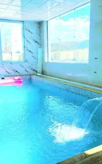 باغ ویلا سپیدان استخر آبگرم لوکس