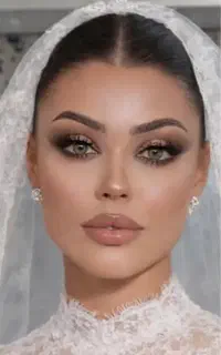 استخدام مدل میکاپ عروس