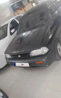 پراید ۸۲ شاسی سالم بدون رنگ کولر یخچال