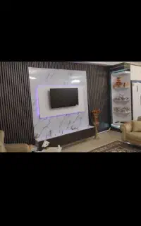 نصب تلویزیون روی دیوار