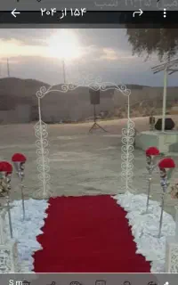 طاق ورودی  عروس و داماد