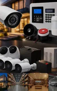 دوربین مداربسته دزدگیر و آیفون تصویری با نصب