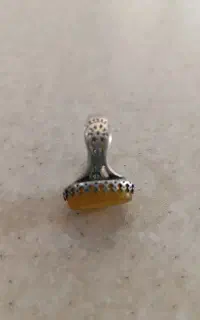 انگشتر نقره ۹۲۵با نگین شرف