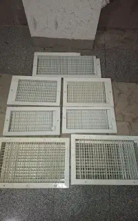 دریچه کولر آبی فلزی
