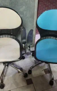 یه جفت صندلی گردان سالم