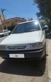 پراید مدل ۷۷ دو تیکه رنگ