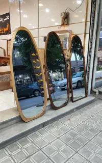 آینه قدی چوبی
