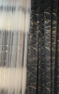 پرده پذیرایی تور و مخمل