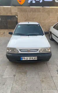 پراید ۱۳۱ سفید مدل ۹۶