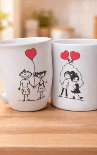 فروش ماگ ست با طرح عاشقانه
