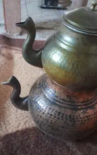 کتری قوری مسی