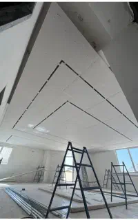 اجرای کناف تایل کمپارس  دیوار پارتیشن