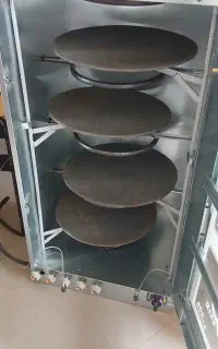 تنور گاز ۵ شعله با ۴چدن سایز۵۰سانتی