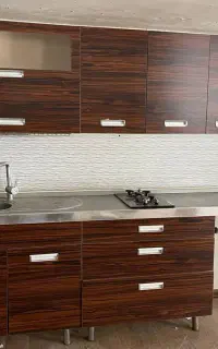 کابینت هایگلس سینک استیل و گاز رومیزی