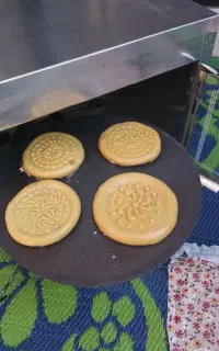 تنور گازی چکشی استاتیک با چدن و سینی دودکش دار