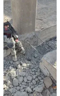 با سلام کارگر تخریب کار با دستگاه پیکورتخصصی