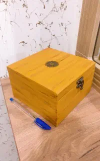 جعبه هدیه چوبی دستساز