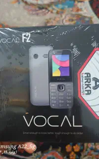 گوشی موبایل vocal f2 نو و پلمپ