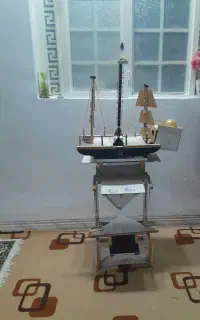 کشتی دکوری دست ساز