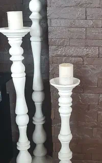 شمعدان کنارسالنی