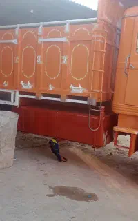 صافکاری و نقاشی  انواع ماشین سنگین ساخت بچه سپر