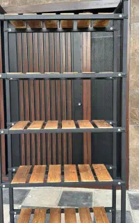 بانیز رگال  منیک بندی رخت اویز فن قفسه بندی تای