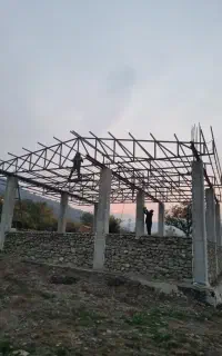 جوشکاری سیار قسطی اسکلت،خرپا،پله،حلب،والپست و غیره