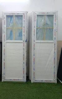 درب و پنجره UPVC طرح‌دار / آماده نصب