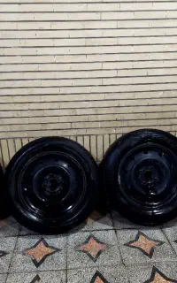 چهار حلقه رینگ و لاستیک