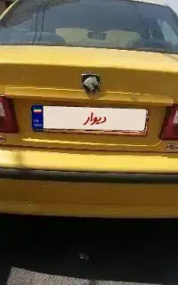 تاکسی بین شهری پلاک ع مدل ۹۷ دوگانه برون شهری