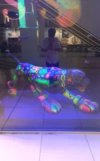 مجسمه ببر دکور مغازه