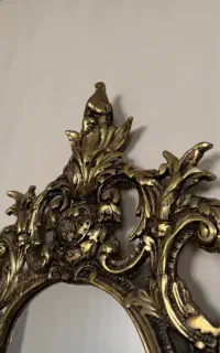 آینه شمعدان برنز