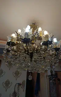 لوستر برنجی اصل 20شاخه