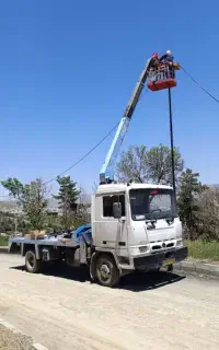 جرثقیل 3تن پشت اتاقی
