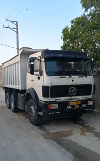 بنز هشت سلیندر دهچرخ کمپرسی