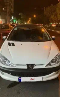 اجاره خودرو 206/کرایه و رنت ماشین/۲۰۶ سقف شیشه