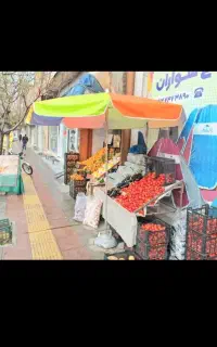 چتر سفری سایبان کافه دایره خیمه رستوران میوه فروش