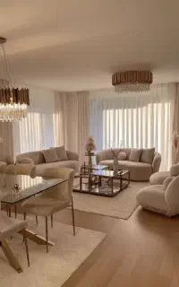 نصب لوستر باکارات